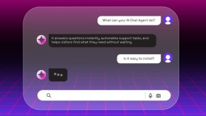 Videohive AI Chat Agent Openers template preview