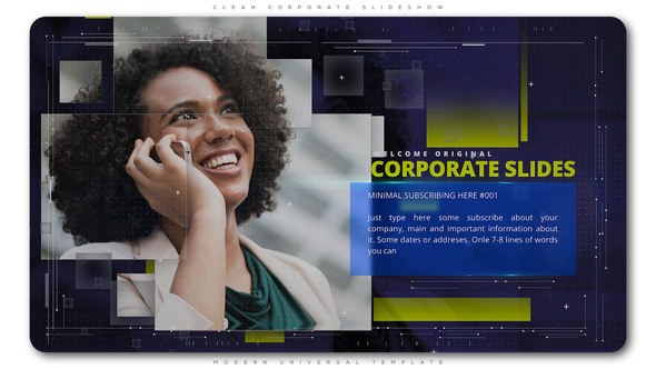 Videohive Clean Corporate Slideshow 22273689 Openers template preview