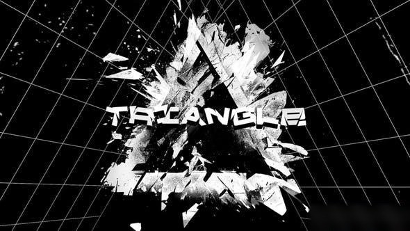 Videohive Lo-Fi Triangle Opener Openers template preview