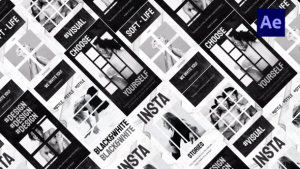 Videohive Dark Social Media Stories Product Promo template preview
