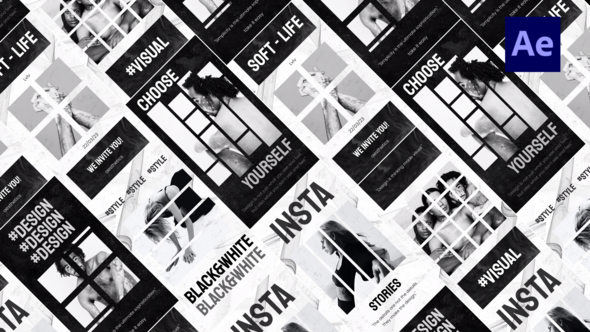 Videohive Dark Social Media Stories Product Promo template preview