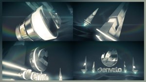 Videohive Neon In Dark Intro Logo Stings template preview