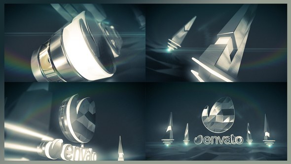 Videohive Neon In Dark Intro Logo Stings template preview