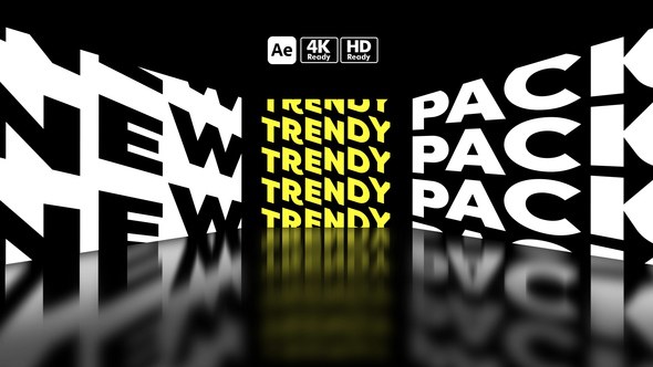 Videohive Kinetic Walls Pack 2 Titles template preview