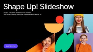 Videohive Shape Up Slideshow Product Promo template preview