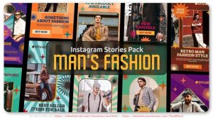 Videohive ManS Fashion Style IG Stories Product Promo template preview