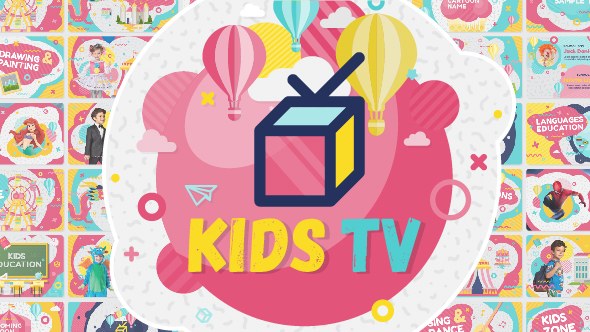 Videohive Kids Tv - Broadcast / Social Channel Design Broadcast-packages template preview