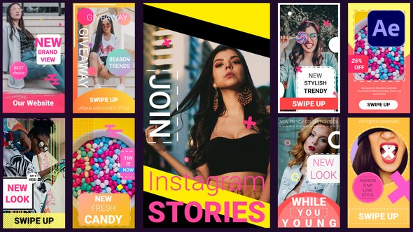 Videohive Instagram Stories | After Effects Elements template preview