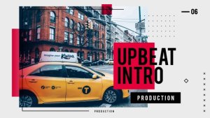 Videohive Short Upbeat Intro Video Displays template preview