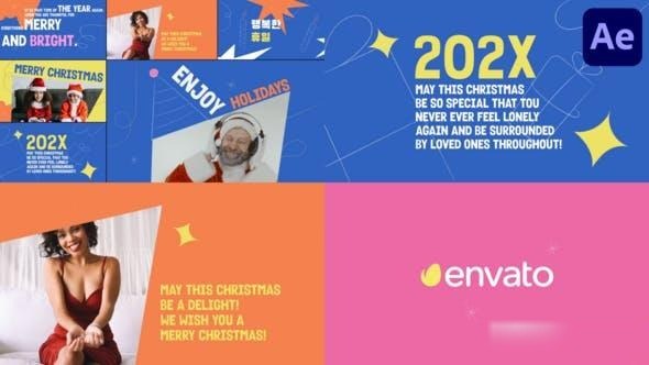 Videohive Christmas Slides for After Effects 49621158 Openers template preview