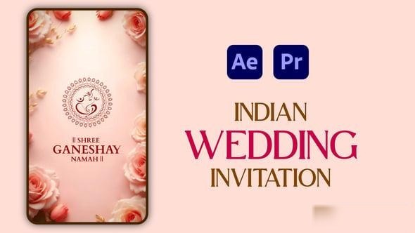 Videohive Indian Wedding Invitation 57012222 Openers template preview