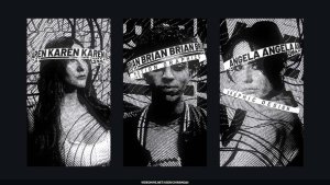 Videohive Black Glitch Lines Poster Stories Openers template preview