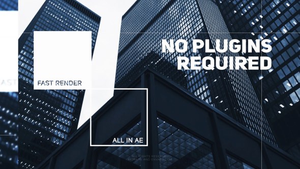 Videohive Clean Presentation Video Displays template preview