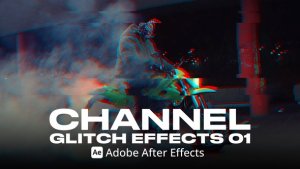 Videohive Channel Glitch Effect 01 Ae Elements template preview