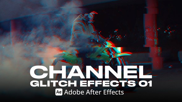 Videohive Channel Glitch Effect 01 Ae Elements template preview
