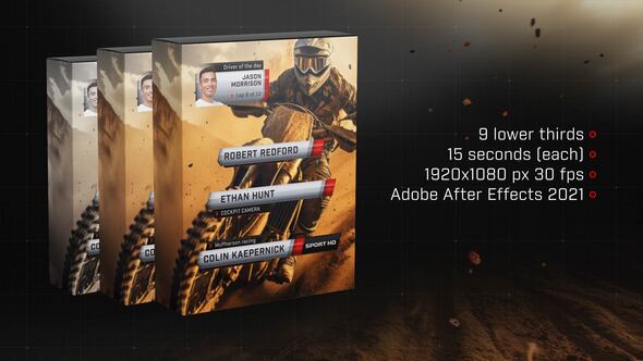 Videohive Sport Lower Third 4 Broadcast-packages template preview