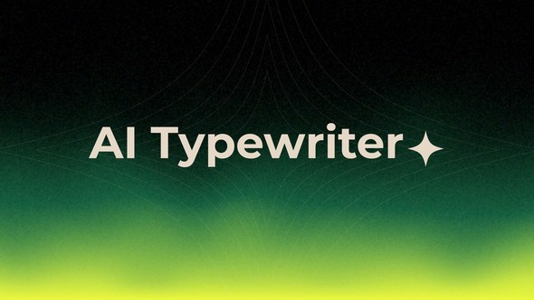 Videohive Ai Typewriter Titles template preview