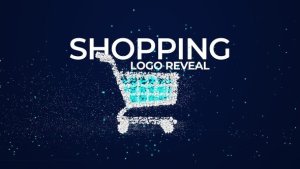 Videohive Online Shopping E-Commerce Logo Reveal Logo Stings template preview