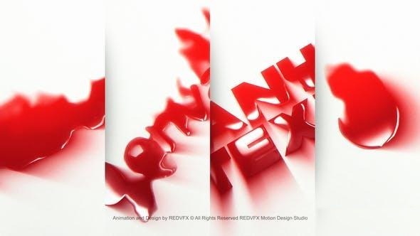 Videohive Liquid Logo Reveal 43419469 Logo Stings template preview