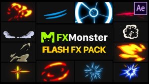Flash FX Pack | After Effects Video Displays template preview