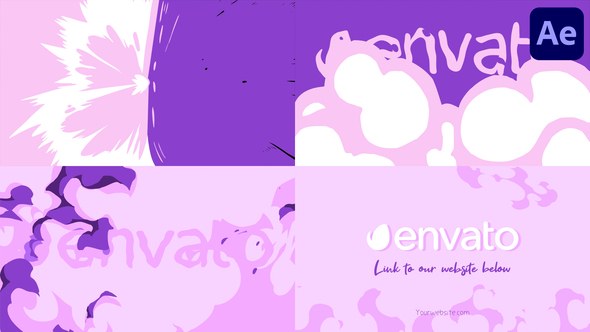 Videohive Fast Logo Reveal for After Effects Logo Stings template preview