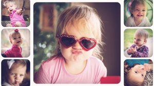 Videohive Funny Photos Video Displays template preview