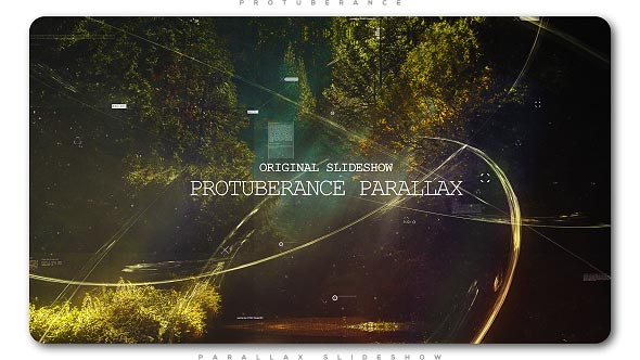 Videohive Protuberance Parallax Slideshow Video Displays template preview
