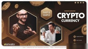 Videohive Cryptocurrency Business Slideshow Openers template preview