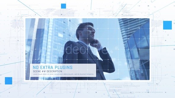 Videohive Minimal Tech Promo Video Displays template preview
