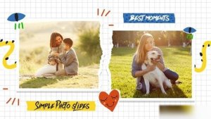 Videohive Simple Photo Slides 48862216 Openers template preview