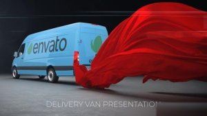 Videohive Delivery Van Presentation Openers template preview