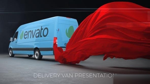 Videohive Delivery Van Presentation Openers template preview