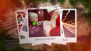 Christmas Photo Opener Video Displays template preview