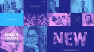 Online Conference Promo Video Displays template preview