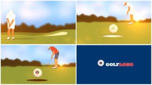 Videohive Golf Logo Logo Stings template preview