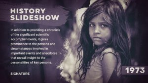 Videohive History Slideshow 23111457 Video Displays template preview