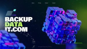 Videohive 3D Modern Glass Colorful Cube IT Opene Openers template preview