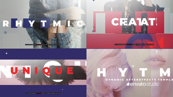 Videohive Rhytmic Opener 23462123 Openers template preview
