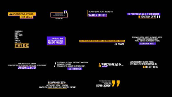 14 Stylish Corporate Titles Premiere Pro template preview