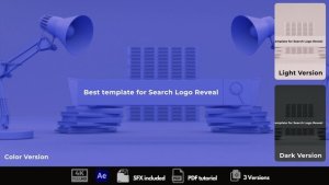 Videohive Search Logo Reveal 49861151 Logo Stings template preview