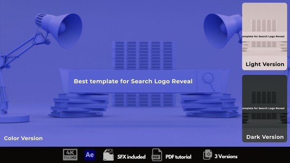 Videohive Search Logo Reveal 49861151 Logo Stings template preview