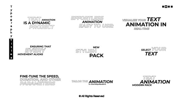 Videohive Text Animation | After Effects 50483920 Titles template preview