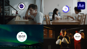 Videohive Circle Timers 46002698 Elements template preview
