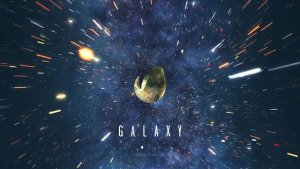 Videohive Galaxy Space Logo Reveal Logo Stings template preview