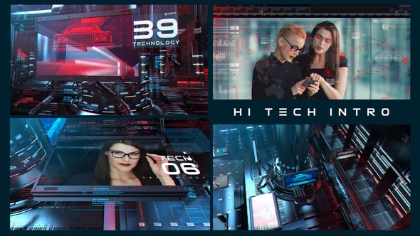 Videohive Hi Tech Opener 23920816 Openers template preview