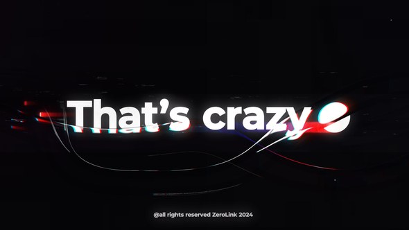 Videohive Liquid Glitch Typography Titles template preview