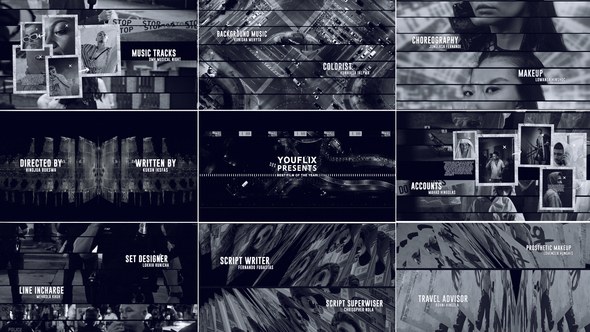 Videohive Film Title Sequence | Crime Openers template preview