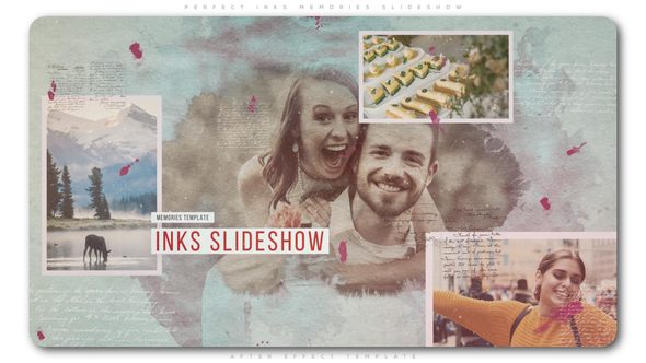 Videohive Perfect Inks Memories Slideshow Openers template preview
