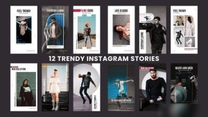 Videohive Trendy Instagram Stories 37087064 Openers template preview