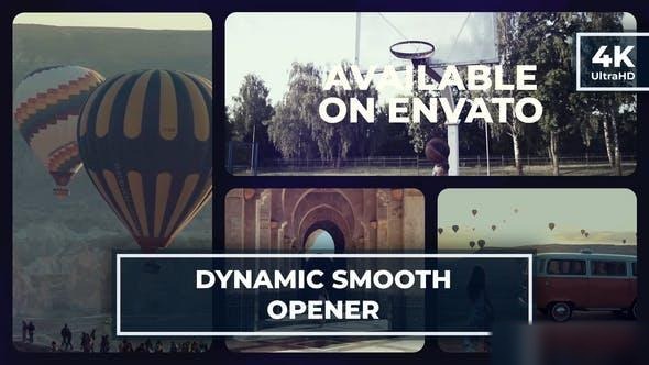 Videohive Slow Multiscreen Gallery Opener | Stylish Gallery Intro Openers template preview